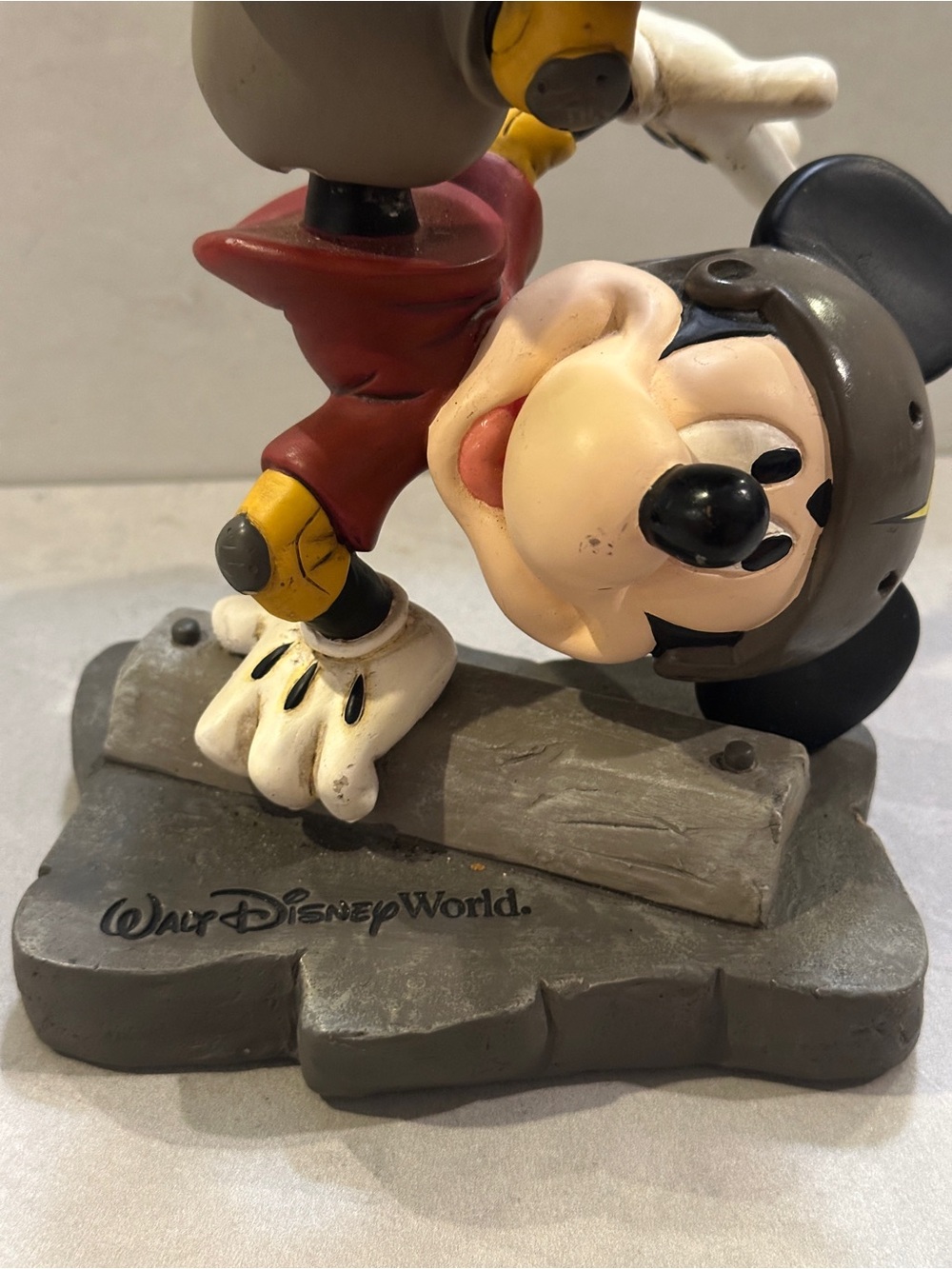 Walt Disney World Mickey Mouse Baseball Pitcher Bobblehead - Picture 3 of 10
